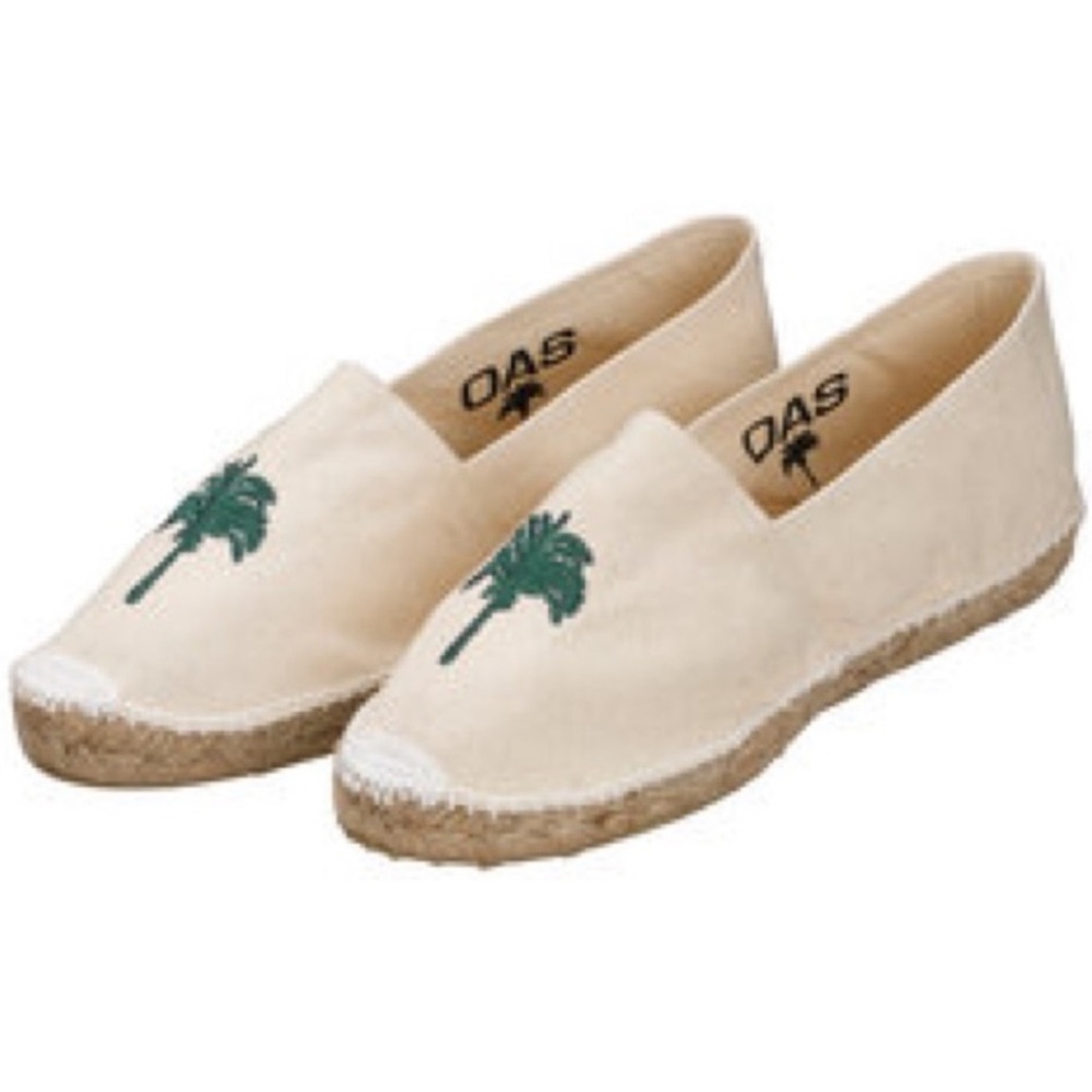 OAS - 🌴 Palm Tree cotton hemp espadrilles Natural, 8